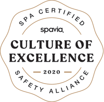Spavia Safety Alliance badge