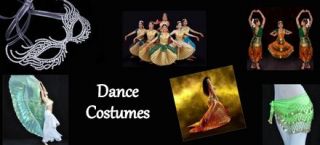 Custome Indian dance dresses for Bharatnatyam, kathak and other dance forms in Austin